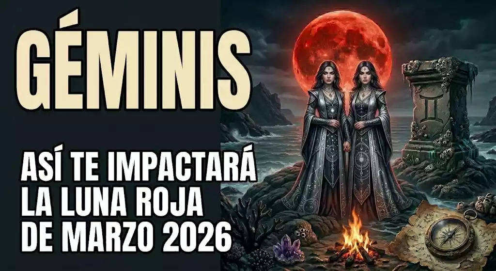 GEMINIS LUNA ROJA MARZO 2026