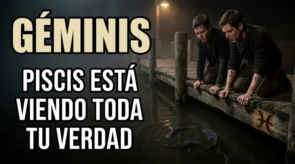 Géminis Piscis te pide una profundidad que a veces te da miedo